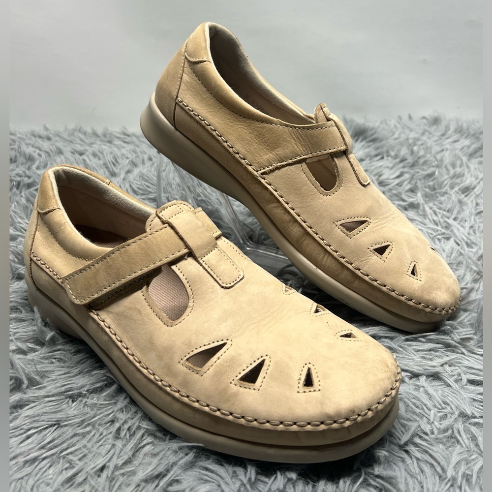 SAS Tripad Comfort Soft Step Shoes Women’s Size 10 Beige